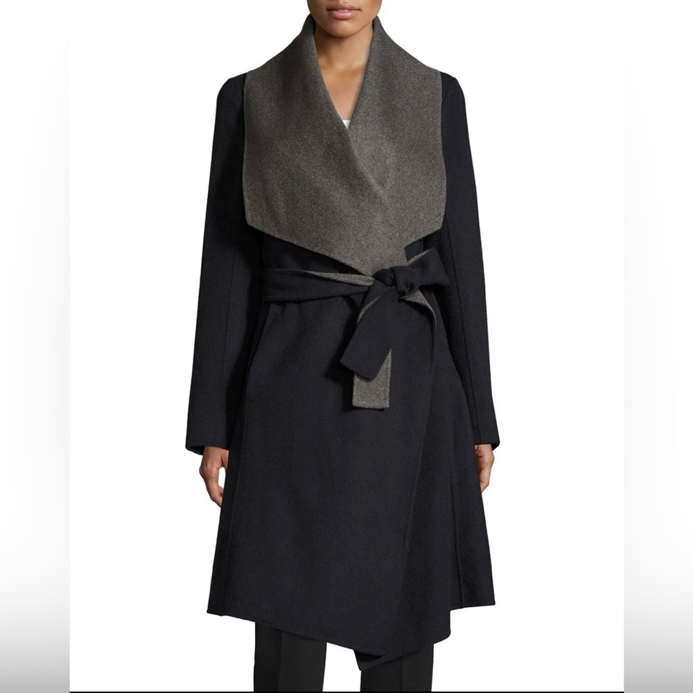 DVF Reversible Wool Coat